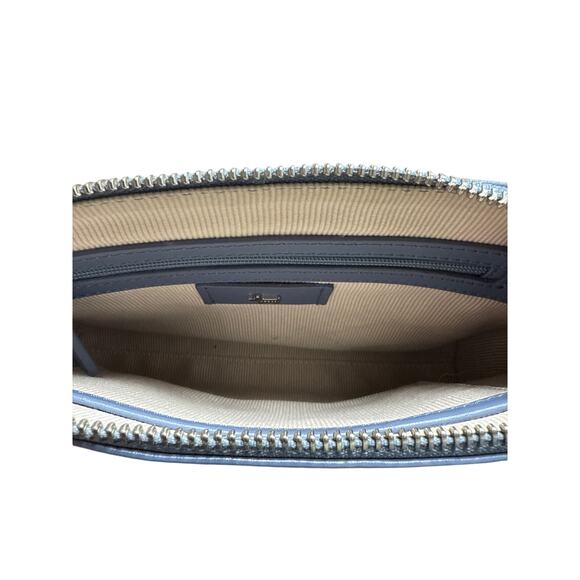 Radley London Selby Street Leather Small Zip Top Crossbody Shoulder Bag Blue - Picture 5 of 9